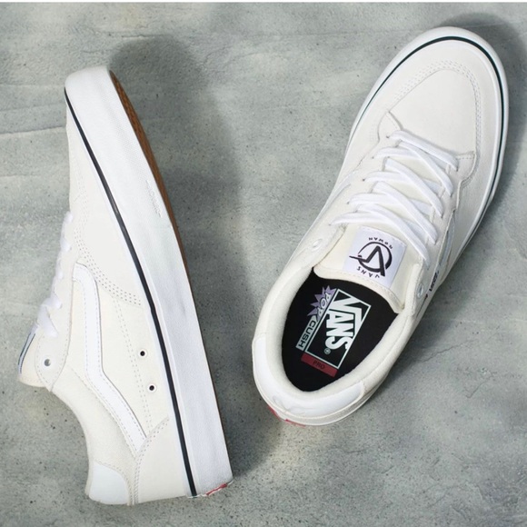 Vans Rowan Pro Marshmallow/white Men’s Skate Shoes 8.5 - Picture 9 of 12